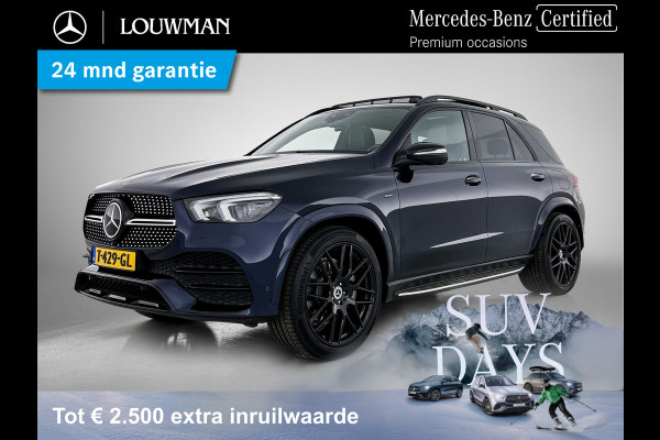 Mercedes-Benz GLE 350 e 4MATIC Premium Plus Panoramadak\ 22 inch Lichtmetalen velgen | Navigatie | Parking support | Alarm | Inclusief 24 maanden MB Certified garantie voor Europa.