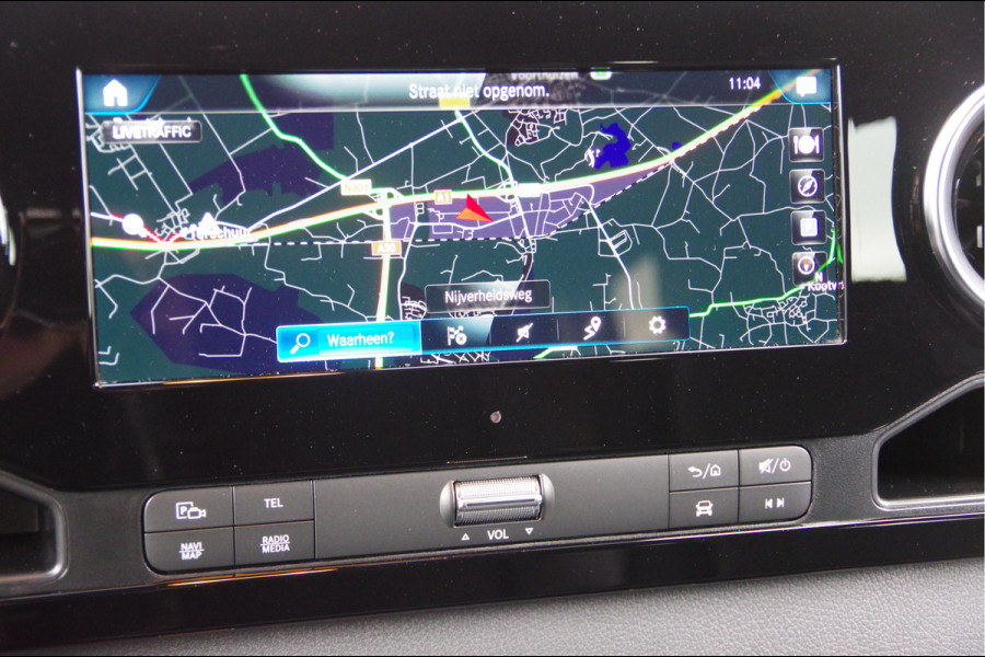 Mercedes-Benz Sprinter 319 1.9 CDI L2H2 DC-6P, AUT. LED, LEDER, MBUX 10'', CAMERA, NAVI, CRUISE, CLIMA, DUBBELE CABINE, DUBBEL CABINE