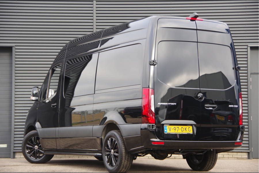 Mercedes-Benz Sprinter 319 1.9 CDI L2H2 DC-6P, AUT. LED, LEDER, MBUX 10'', CAMERA, NAVI, CRUISE, CLIMA, DUBBELE CABINE, DUBBEL CABINE