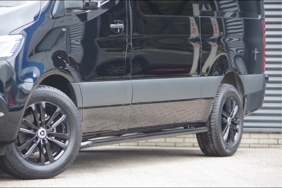 Mercedes-Benz Sprinter 319 1.9 CDI L2H2 DC-6P, AUT. LED, LEDER, MBUX 10'', CAMERA, NAVI, CRUISE, CLIMA, DUBBELE CABINE, DUBBEL CABINE