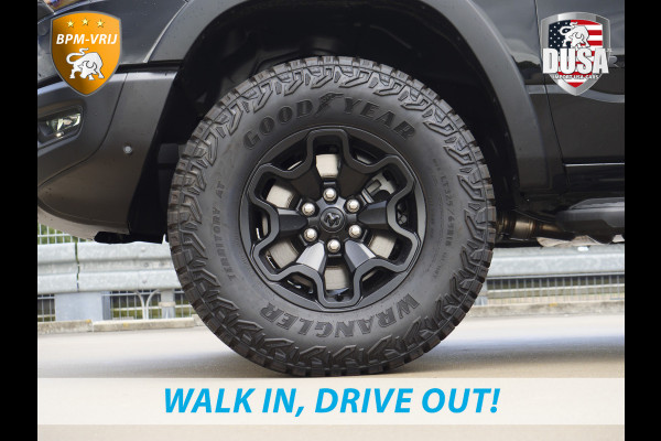 Dodge Ram | 1500 | Rebel | Night | 4x4 | Crew Cab | 3.0L Twin-turbo I6 | BPM-VRIJ | LPG | 10,2 inch Passenger Screen | Harman Kardon | Getoonde accessoires zijn verkrijgbaar tegen meerprijs