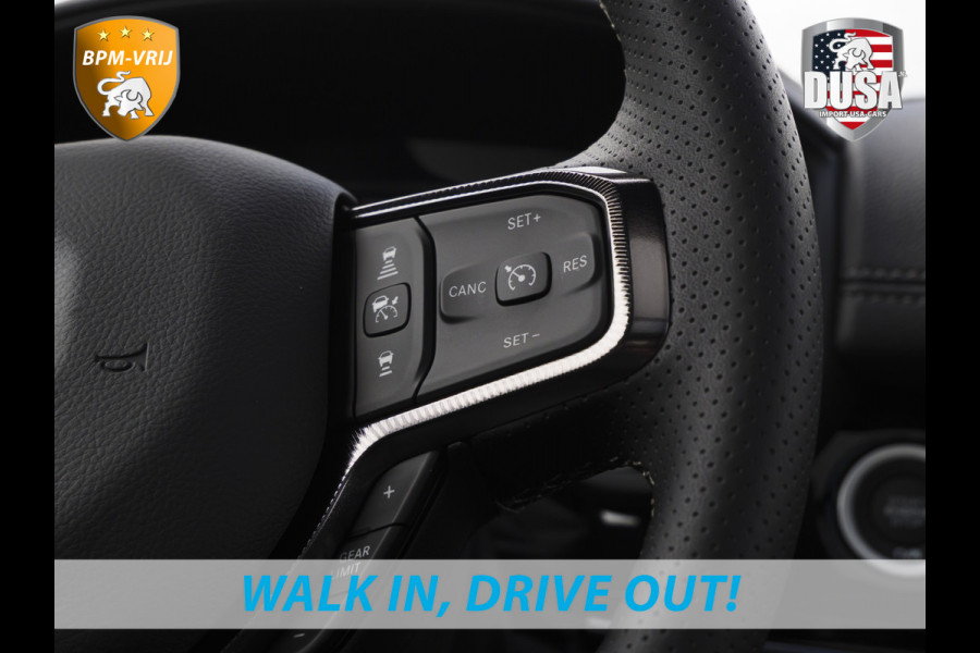 Dodge Ram | 1500 | Rebel | Night | 4x4 | Crew Cab | 3.0L Twin-turbo I6 | BPM-VRIJ | LPG | 10,2 inch Passenger Screen | Harman Kardon | Getoonde accessoires zijn verkrijgbaar tegen meerprijs