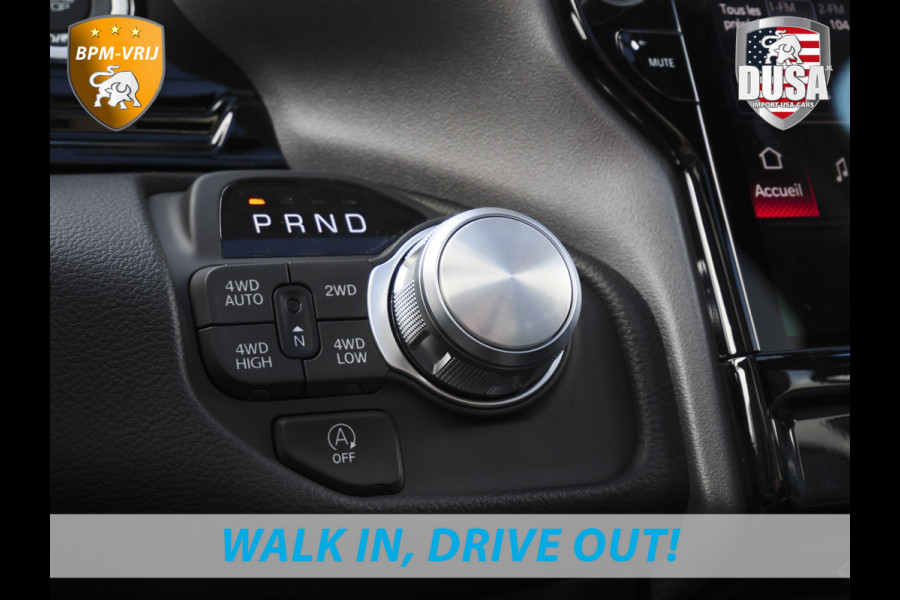 Dodge Ram | 1500 | Rebel | Night | 4x4 | Crew Cab | 3.0L Twin-turbo I6 | BPM-VRIJ | LPG | 10,2 inch Passenger Screen | Harman Kardon | Getoonde accessoires zijn verkrijgbaar tegen meerprijs