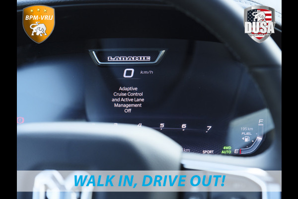 Dodge Ram | 1500 | Laramie | Premium Night | 3.0L I6 Hurricane | 4X4 | BPM-VRIJ | BPM-VRIJ | Niveau regeling | Passenger Display | Getoonde accessoires zijn verkrijgbaar tegen meerprijs