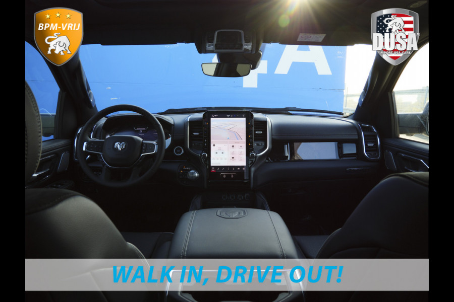 Dodge Ram | 1500 | Laramie | Premium Night | 3.0L I6 Hurricane | 4X4 | BPM-VRIJ | BPM-VRIJ | Niveau regeling | Passenger Display | Getoonde accessoires zijn verkrijgbaar tegen meerprijs