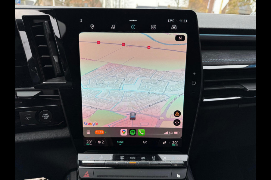 Renault Austral TCe 160 EDC mild hybrid techno esprit Alpine Mat grijs / Trekhaak afn. / 1.800 KG Trekg. / 360 Camera / E. Aklep