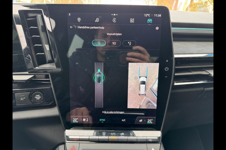 Renault Austral TCe 160 EDC mild hybrid techno esprit Alpine Mat grijs / Trekhaak afn. / 1.800 KG Trekg. / 360 Camera / E. Aklep