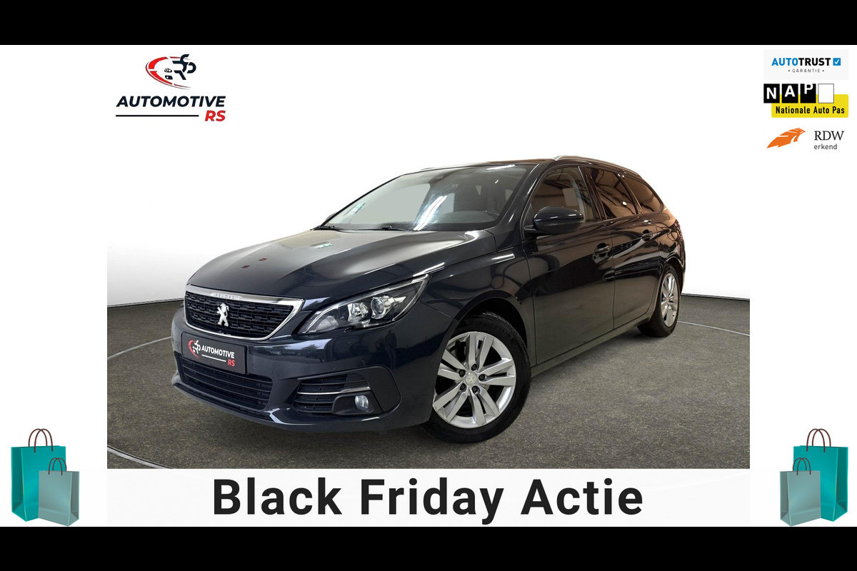Peugeot 308 SW 1.2 PureTech Blue Lease Executive|Nap Dodehoek Pano Cruise Control Trekhaak 360° Pdc Dab+ Carplay & Android Auto