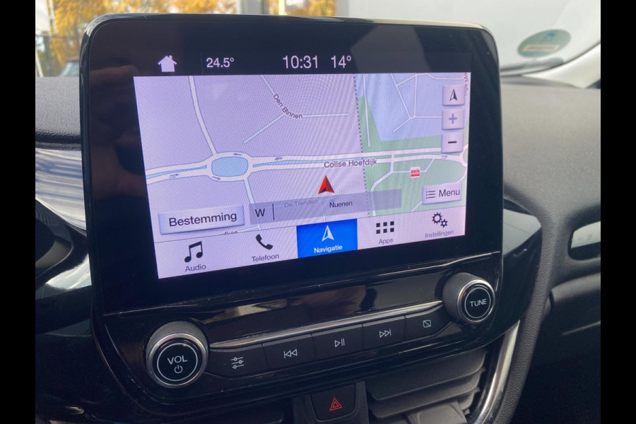 Ford Fiesta 1.1 | Carplay | Navigatie | Stoel-stuurverw |Clima | D.A.B | Lane assist | PDC