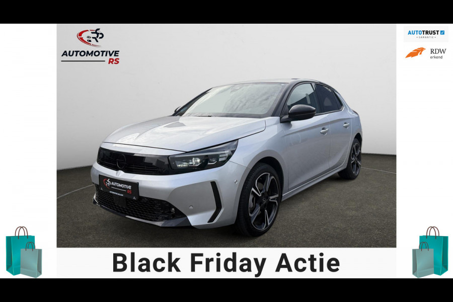 Opel Corsa 1.2 Turbo Hybrid GS Aut.|Navi Led 360° camera Dodehoek Keyless Entry & Start Virtual Cockpit Pdc Half Leder Carplay