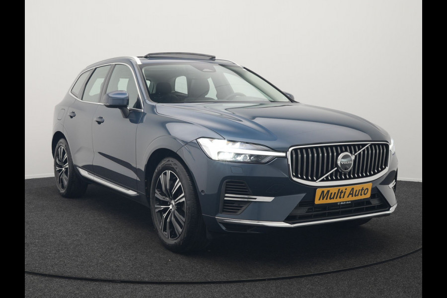 Volvo XC60 T8 AWD Inscription Plug In Hybrid 391pk Dealer O.H. PHEV | Trekhaak Af Fabriek | Luchtvering | Head Up | Adaptive Cruise | 360 Camera | Harman&Kardon | Lederen Sportstoelen Memory & Verwarmd | Google Assistent | App
