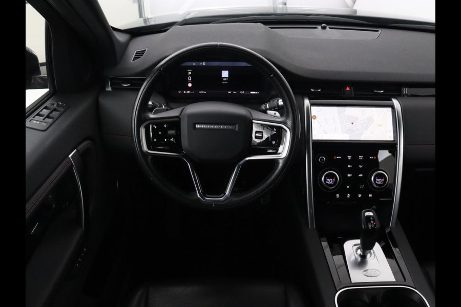 Land Rover Discovery Sport P300e 1.5 R-Dynamic SE | Panoramadak | Leder | Trekhaak | 360 Camera | Stoelverwarming | Carplay | Full LED | Stuurverwarming | Navigatie | PHEV | Plug In