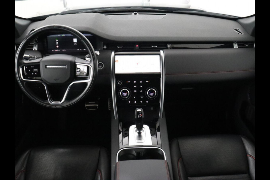 Land Rover Discovery Sport P300e 1.5 R-Dynamic SE | Panoramadak | Leder | Trekhaak | 360 Camera | Stoelverwarming | Carplay | Full LED | Stuurverwarming | Navigatie | PHEV | Plug In