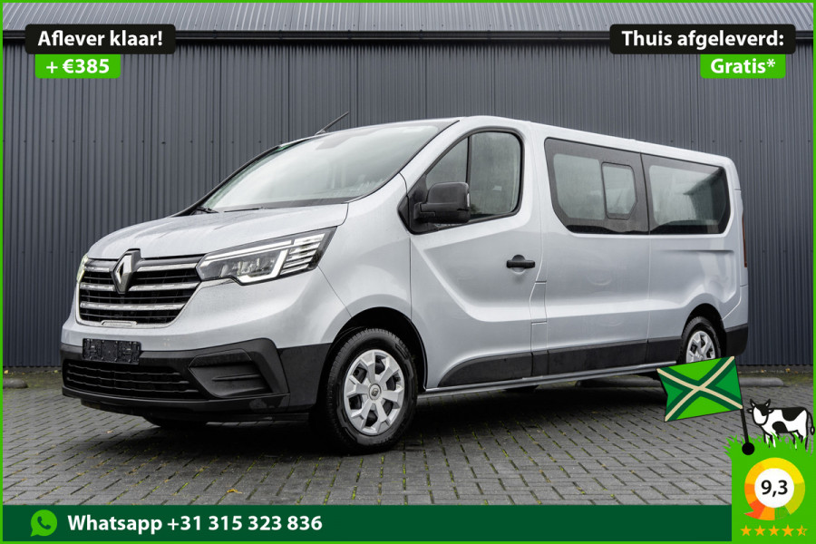 Renault Trafic dCi 150PK | L2H1 | 9-Zits | ex BTW/BPM | LED | Navigatie | Cruise | Airco | PDC | Euro 6