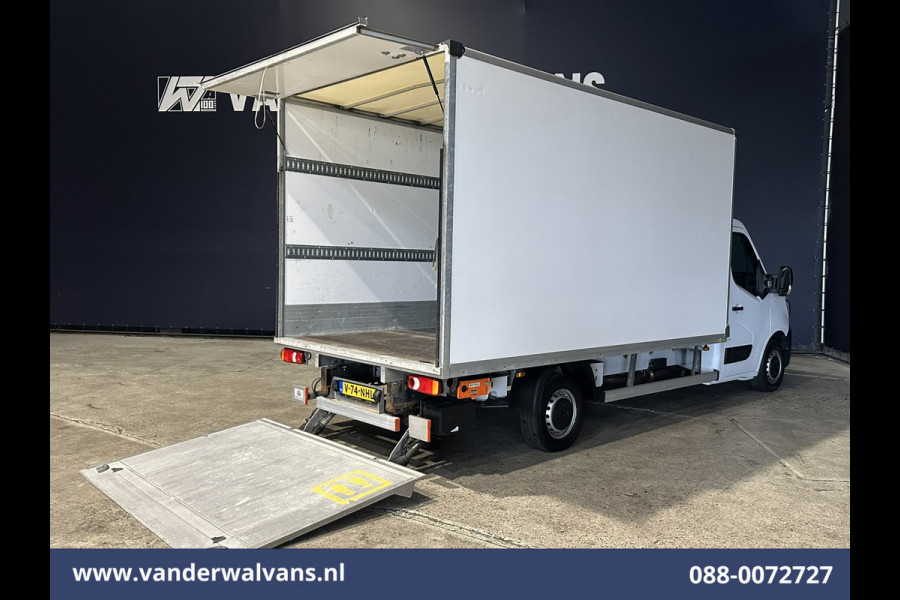 Renault Master 2.3 dCi 145pk Bakwagen Laadklep Euro6 Airco | LED | 990kg laadvermogen Bijrijdersbank,
