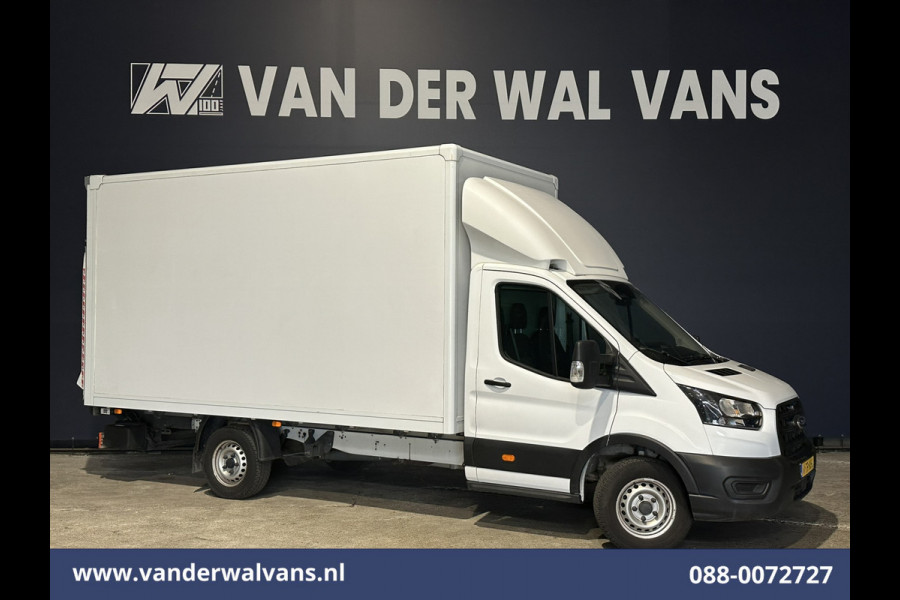 Ford Transit 2.0 TDCI 130pk Bakwagen 221cm hoog Laadklep Euro6 Airco | 3-Zits | Camera | 1020kg laadvermogen Verwarmde voorruit, Bijrijdersbank