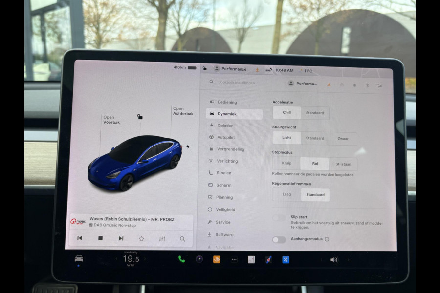 Tesla Model 3 Long Range AWD 75 kWh AFNEEMBARE TREKHAAK | 750KG TREKGEWICHT | ORIGNEEL NL AUTO | RIJKLAAR MET 12 MND BOVAG GARANTIE |