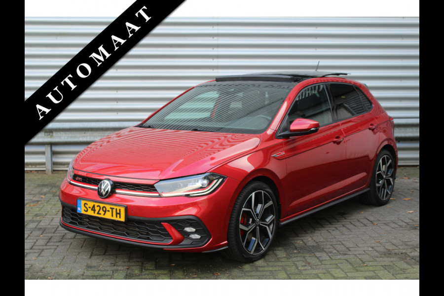 Volkswagen Polo 2.0 TSI 207pk GTI DSG7 Panoramadak Clima Cruise Navi Camera Carplay Dig. Cockpit 18"LMV Stoelverwarming