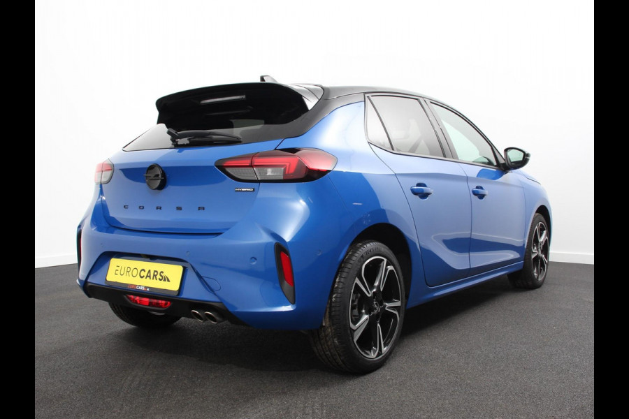 Opel Corsa 1.2 Turbo 136pk Hybrid GS Automaat | Navigatie | Apple Carplay/ Android Auto | Camera | Parkeersensoren | Cruise Control | Stoel- en stuurverwarming | Airco | Lichtmetalen velgen | Getinte ramen