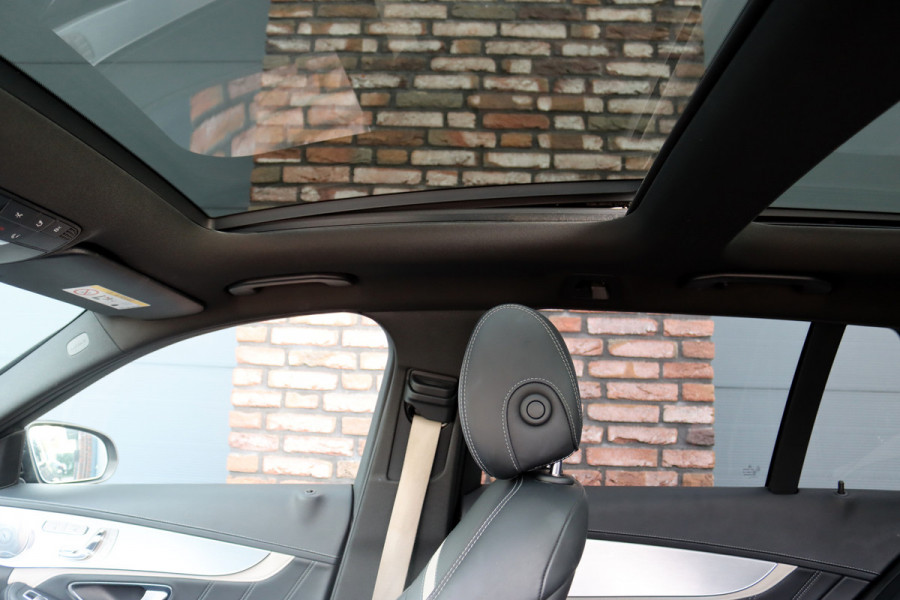 Mercedes-Benz C-Klasse Estate AMG 63 S | 510pk | Distronic+ | Memory | Burmester | AMG Drivers Package | Stoelventilatie | Panoramadak | Trekhaak | HUD | Surround Camera | Nightpakket | Schakelbare Uitlaat |