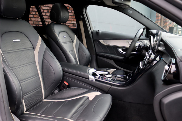 Mercedes-Benz C-Klasse Estate AMG 63 S | 510pk | Distronic+ | Memory | Burmester | AMG Drivers Package | Stoelventilatie | Panoramadak | Trekhaak | HUD | Surround Camera | Nightpakket | Schakelbare Uitlaat |