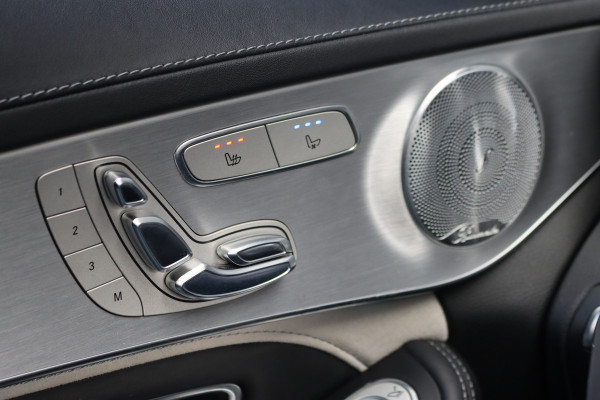 Mercedes-Benz C-Klasse Estate AMG 63 S | 510pk | Distronic+ | Memory | Burmester | AMG Drivers Package | Stoelventilatie | Panoramadak | Trekhaak | HUD | Surround Camera | Nightpakket | Schakelbare Uitlaat |