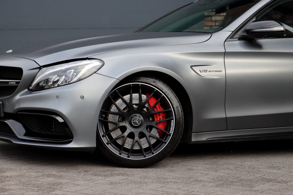Mercedes-Benz C-Klasse Estate AMG 63 S | 510pk | Distronic+ | Memory | Burmester | AMG Drivers Package | Stoelventilatie | Panoramadak | Trekhaak | HUD | Surround Camera | Nightpakket | Schakelbare Uitlaat |