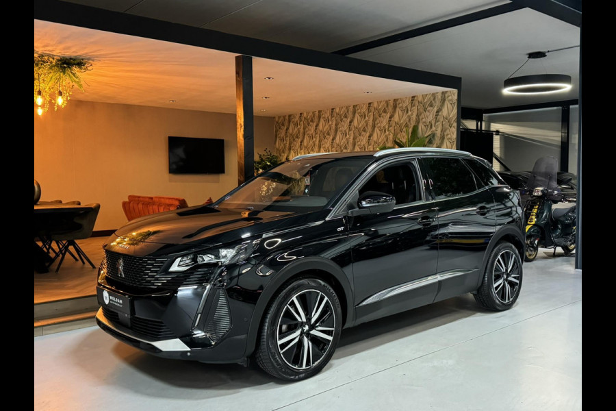 Peugeot 3008 1.2 PureTech GT Garantie Afn. Trekhaak Memory 360 Carplay Elek Achterklep Blindspot ACC Navi Clima Sfeer LED Rijklaar