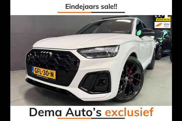Audi Q5 55 TFSI e SQ5 367PK 3X S-LINE 21'' BLACK-LINE PANO/B&O/H-UP/LUCHTVERING/MASSAGE STOELEN/FULL-OPTION!!!