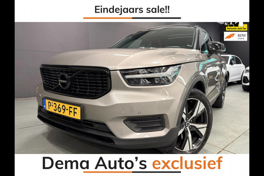 Volvo XC40 1.5 T4 Recharge R-Design BLACK-EDITION PANO/H&K/NAVI/CAM/DAB/CARPLAY/M-STOELEN///
