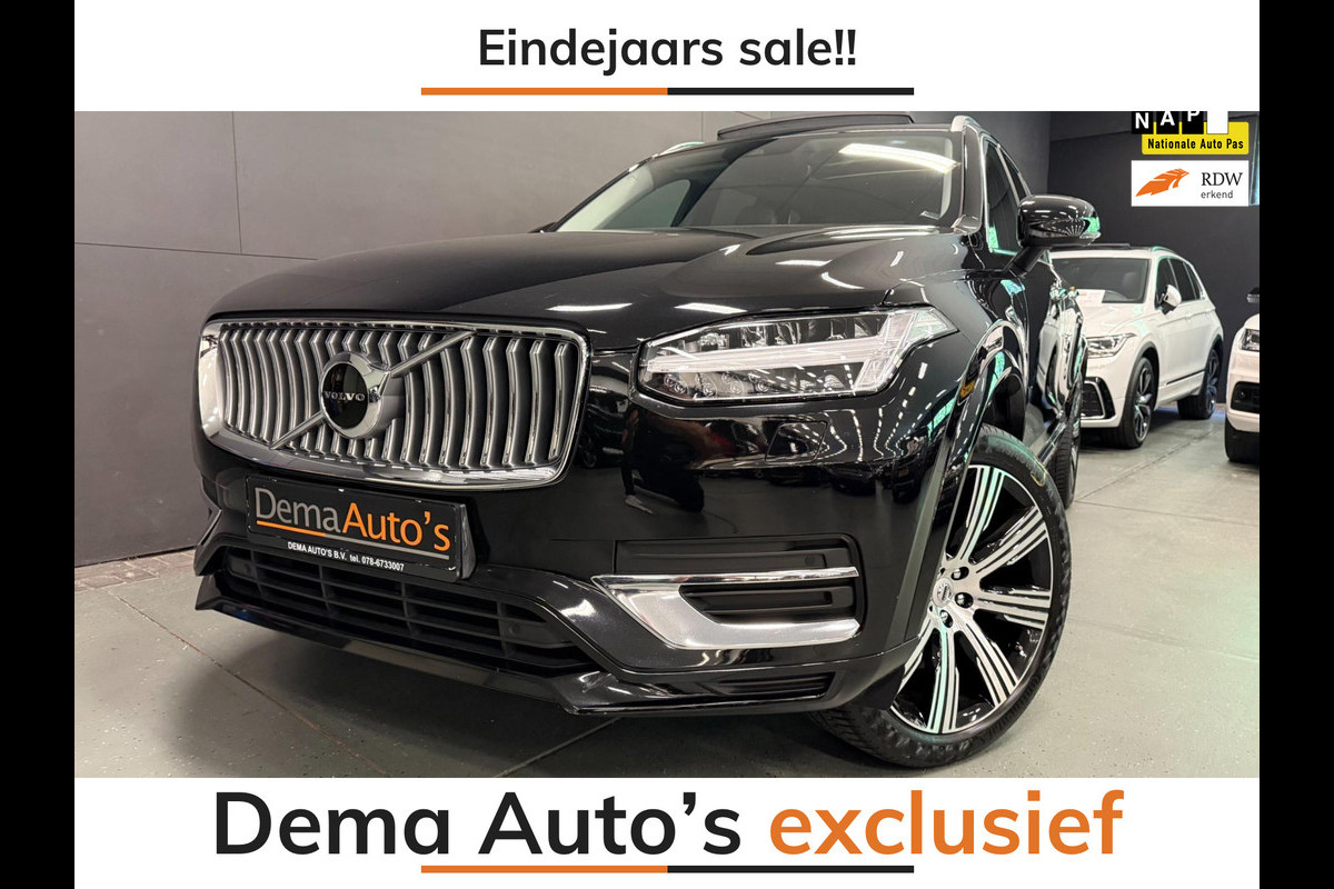 Volvo XC90 2.0 T8 Recharge AWD Inscription Expression 21'' LONG RANGE PANO/LEDER/DAB/LED/H-KARDON/7ZITS///