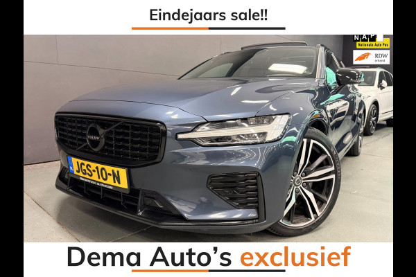 Volvo V60 2.0 T8 Twin Engine AWD R-Design PANO/DAB/H-KARDON/M-STOELEN/LEDER///