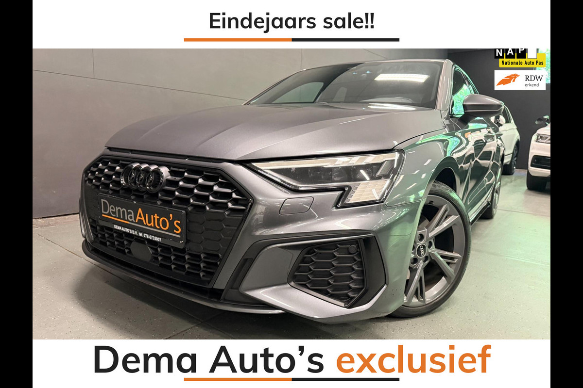 Audi A3 Limousine 35 TFSI 2X S-LINE BLACK-LINE V-COCKPIT/NAVI/DAB/CARPLAY/ECC/PDC/CRUISE///