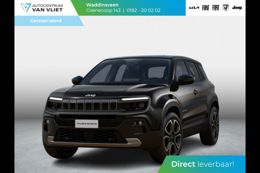 Jeep Avenger Summit 54 kWh | 17% Bijtelling | Schuif/Kanteldak | Winter Pack | infotainment&Convenience Pack | Warmtepomp