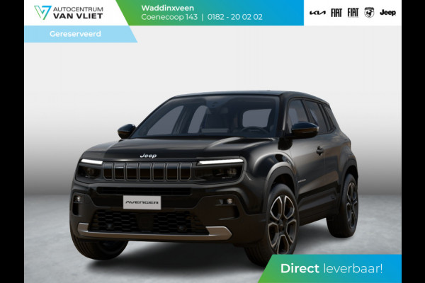 Jeep Avenger Summit 54 kWh | 17% Bijtelling | Schuif/Kanteldak | Winter Pack | infotainment&Convenience Pack | Warmtepomp