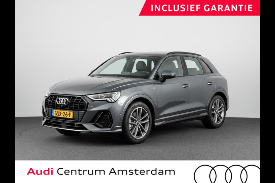 Audi Q3 35 TFSI S edition Competition 150pk| Verlengde garantie | Navigatie | Parkeercamera | 19 inch Lichtmetalen velgen | Apple Carplay/ Android Auto