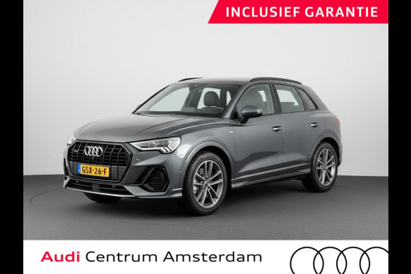 Audi Q3 35 TFSI S edition Competition 150pk| Verlengde garantie | Navigatie | Parkeercamera | 19 inch Lichtmetalen velgen | Apple Carplay/ Android Auto