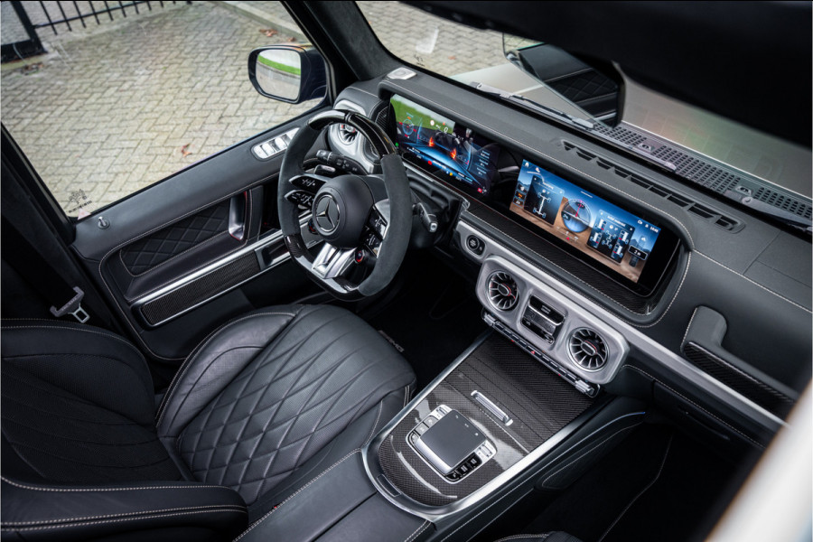 Mercedes-Benz G-Klasse AMG 63 ** Akrapovic ** AMG Performance Pack ** Carbon ** Xpell PPF Face-lift MY25 ** Target Blue Eye ** Manufaktur