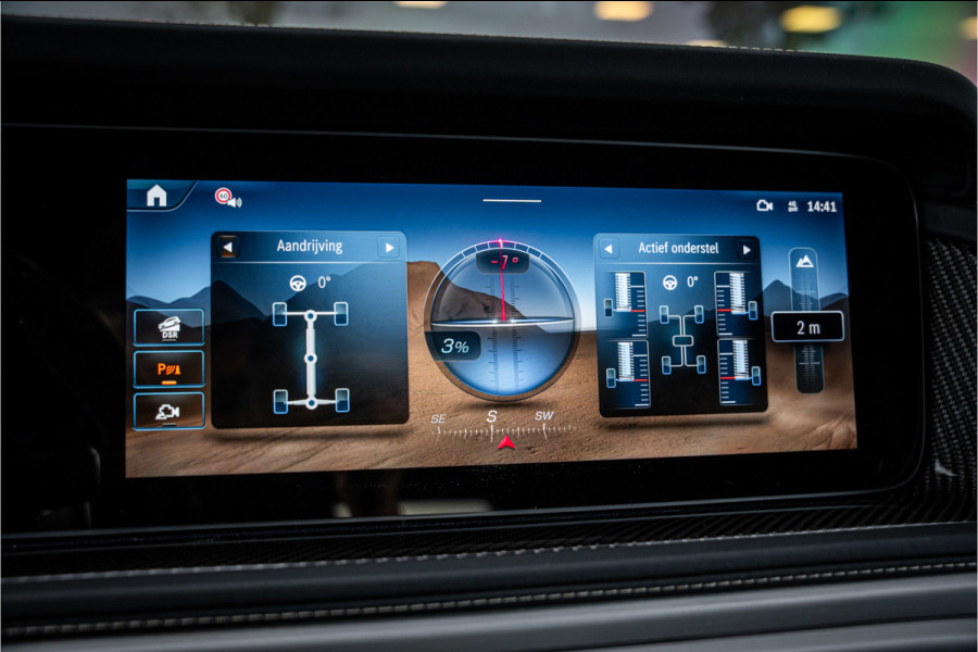 Mercedes-Benz G-Klasse AMG 63 ** Akrapovic ** AMG Performance Pack ** Carbon ** Xpell PPF Face-lift MY25 ** Target Blue Eye ** Manufaktur