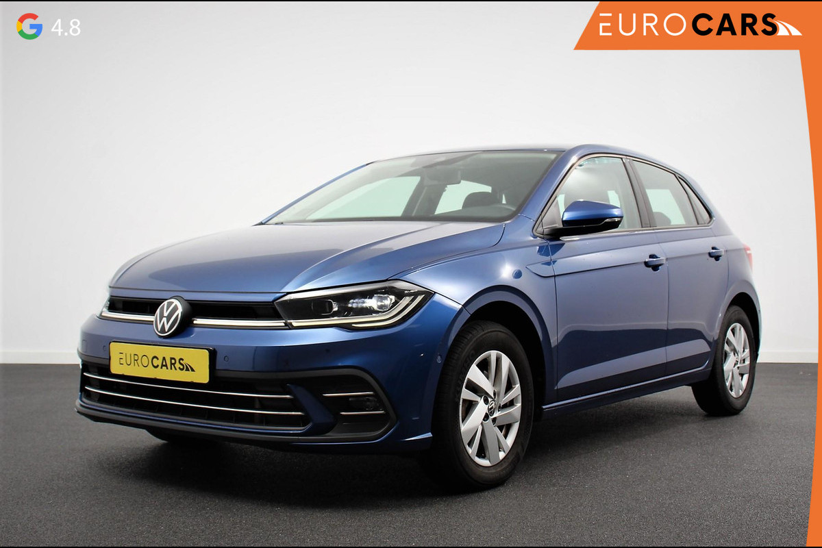 Volkswagen Polo 1.0 TSI Style DSG | Navigatie | Apple Carplay/Android Auto | Climate Control | Adaptive Cruise Control | Lane Assist | LED Matrix | DAB | Parkeer sensoren | Stoelverwarming