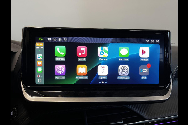 Peugeot 2008 1.2 PureTech 130pk Automaat GT-Line Navigatie Apple Carplay/Android Auto Camera Parkeersensoren Ledverlichting Cruise Control Virtual Cockpit Climate Control Lichtmetalen velgen