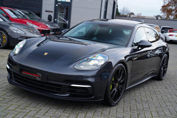 Porsche Panamera Sport Turismo 2.9 4 E-Hybrid | Sport Chrono | 21 inch | Panorama | Sport uitlaat | Luchtvering | Spoiler | LED |