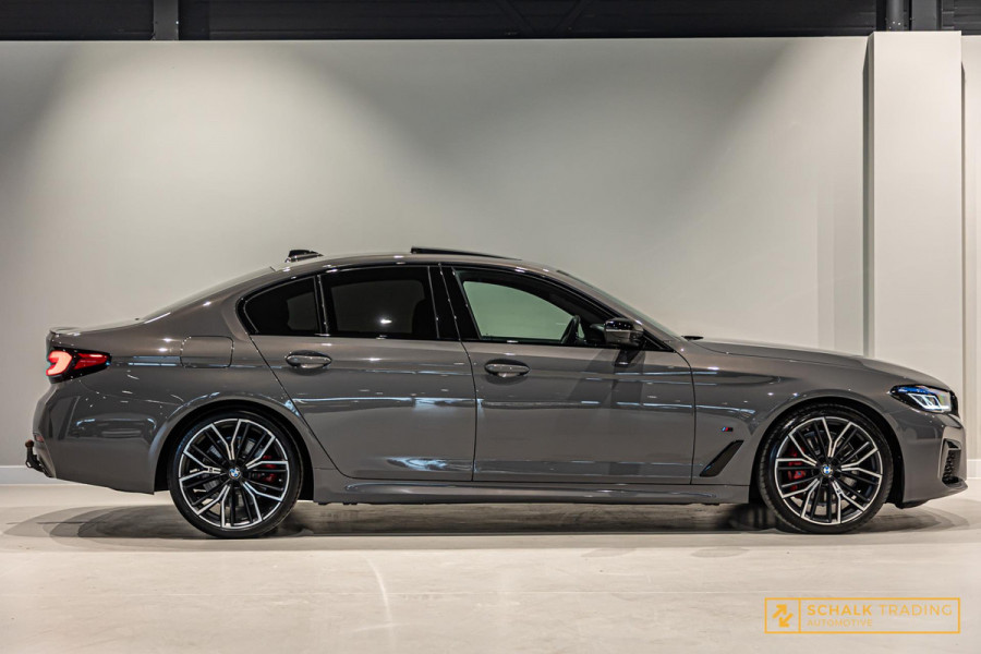 BMW 5 Serie 520i|M-sport|NAP|HUD|H&K|Cam|Pano|Dealer ond|Trekhaak