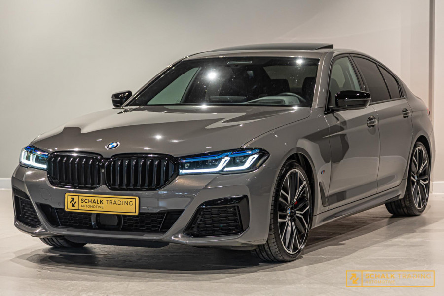 BMW 5 Serie 520i|M-sport|NAP|HUD|H&K|Cam|Pano|Dealer ond|Trekhaak