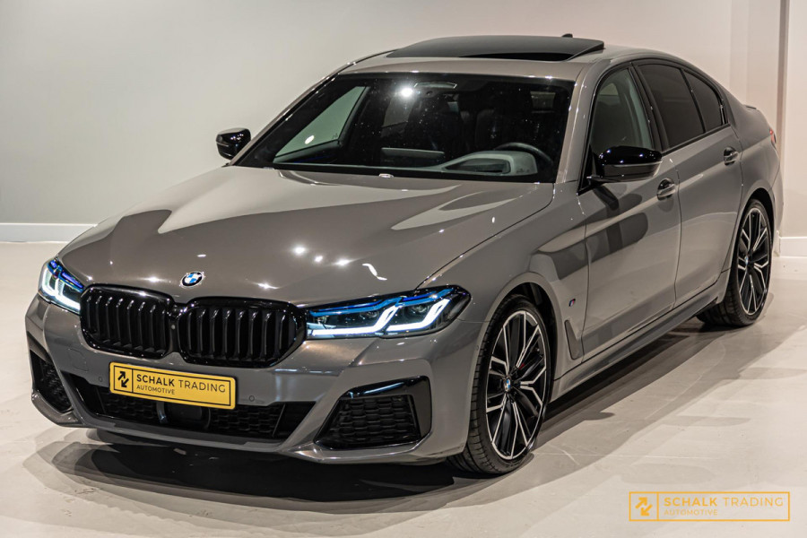 BMW 5 Serie 520i|M-sport|NAP|HUD|H&K|Cam|Pano|Dealer ond|Trekhaak