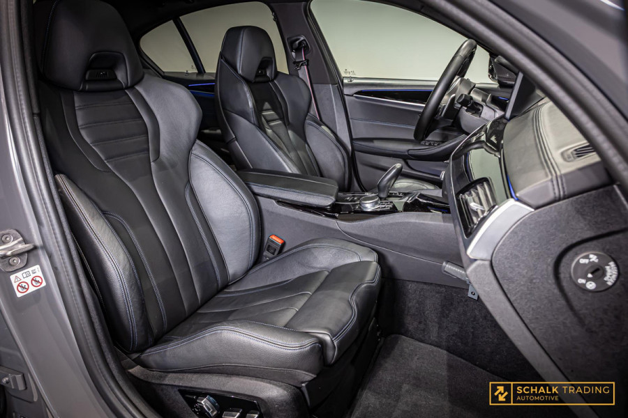 BMW 5 Serie 520i|M-sport|NAP|HUD|H&K|Cam|Pano|Dealer ond|Trekhaak