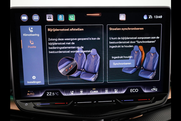 CUPRA Tavascan VZ Extreme 82 kWh 340PK 4x4 | Matte lak | Sennheiser | Panoramadak | 21 inch | Head-Up Display | Lederen bekleding met stoelverwarming & ventilatie | Bucket Seats |