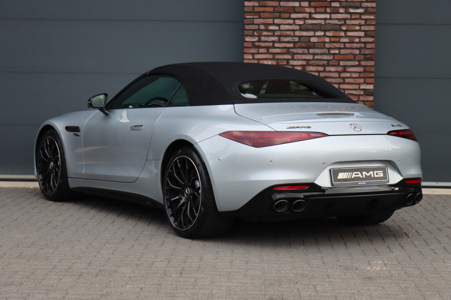 Mercedes-Benz SL-Klasse Roadster AMG 43 Premium Aut9 | 381pk | Performance-stoelen | Burmester | Stoelventilatie | Airscarf | Verwarmd Stuurwiel | Digital Light | Surround Camera | HUD | Contourstoelen |