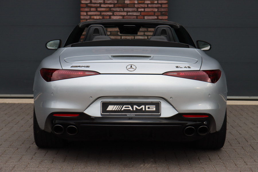 Mercedes-Benz SL-Klasse Roadster AMG 43 Premium Aut9 | 381pk | Performance-stoelen | Burmester | Stoelventilatie | Airscarf | Verwarmd Stuurwiel | Digital Light | Surround Camera | HUD | Contourstoelen |