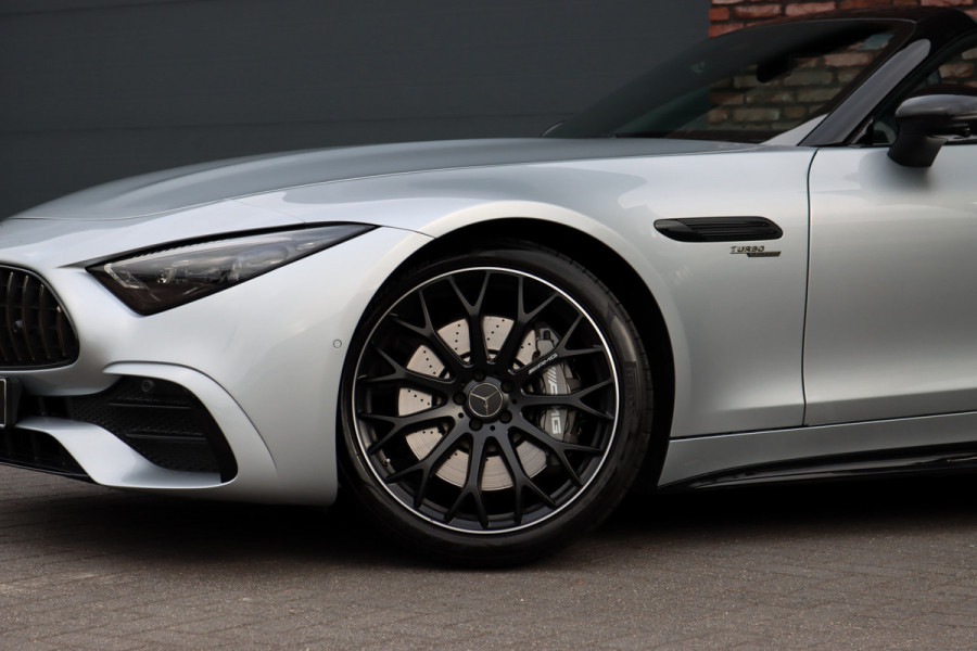 Mercedes-Benz SL-Klasse Roadster AMG 43 Premium Aut9 | 381pk | Performance-stoelen | Burmester | Stoelventilatie | Airscarf | Verwarmd Stuurwiel | Digital Light | Surround Camera | HUD | Contourstoelen |